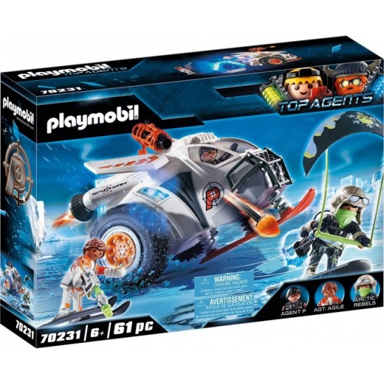 Playmobil Top Agents Spy Team Snow Glider (70231)