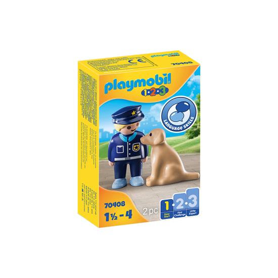 Playmobil Police Officer with Dog (70408)