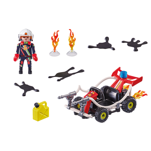 PLAYMOBIL Stunt show fire engine kart (70554)