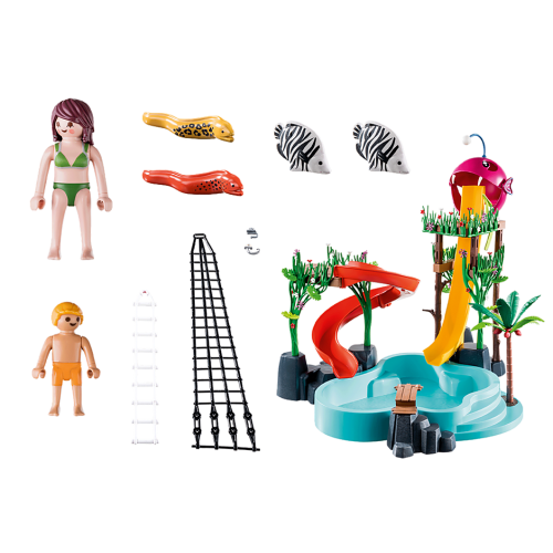 Playmobil Family Fun Water Park with Slides (70609)