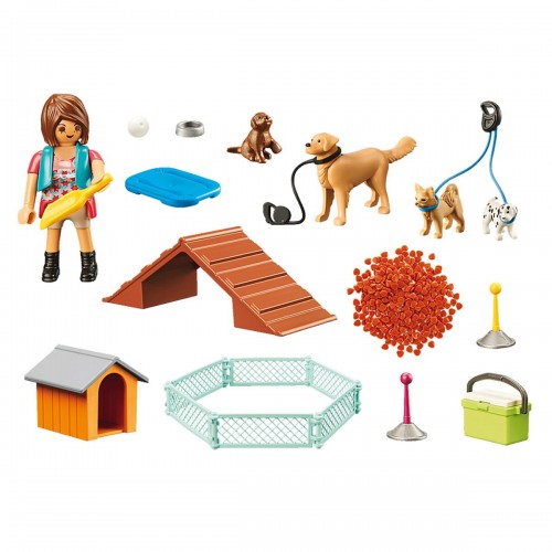 Playmobil City Life Gift Set Εκπαιδεύτρια σκύλων (70676)