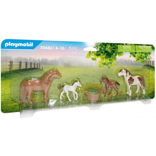 Playmobil Country Ponies with Foals (70682)