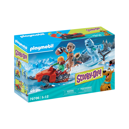 Playmobil SCOOBY-DOO! Περιπέτεια με τον Snow Ghost (70706)