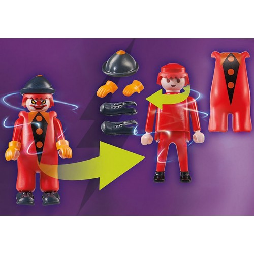 Playmobil SCOOBY-DOO! Περιπέτεια με τον Ghost Clown (70710)