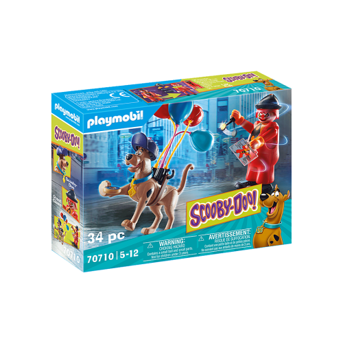 Playmobil SCOOBY-DOO! Περιπέτεια με τον Ghost Clown (70710)