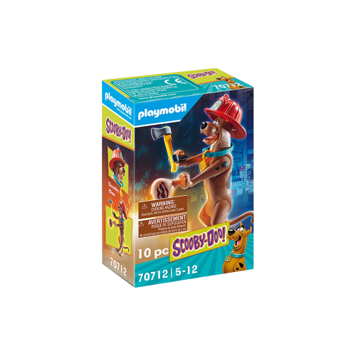 Playmobil SCOOBY-DOO! Συλλεκτική φιγούρα Scooby "Πυροσβέστης" (70712)