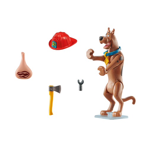 Playmobil SCOOBY-DOO! Συλλεκτική φιγούρα Scooby "Πυροσβέστης" (70712)