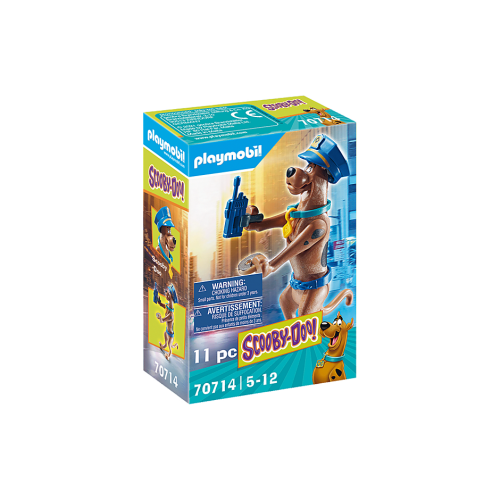 Playmobil SCOOBY-DOO! Συλλεκτική φιγούρα Scooby "Αστυνομικός" (70714)