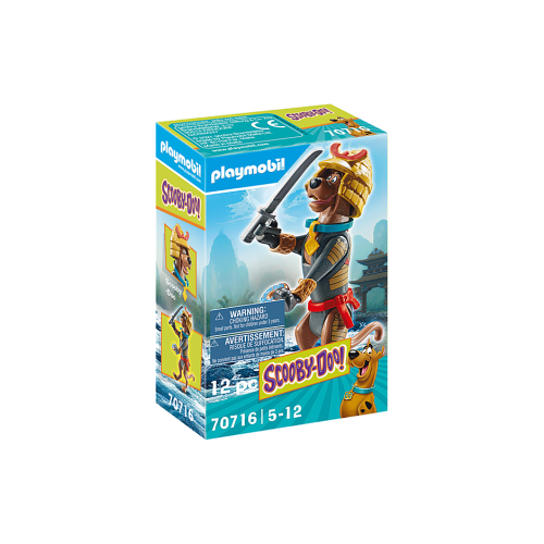 Playmobil SCOOBY-DOO! Συλλεκτική φιγούρα Scooby "Σαμουράι" (70716)