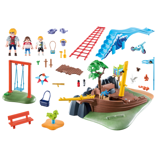 Playmobil City Life Playground Adventure with Shipwreck (70741)