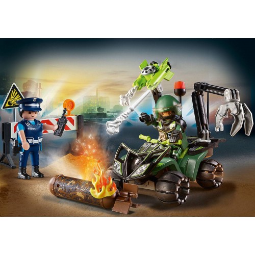 Playmobil City Action Starter Pack Εξουδετέρωση εκρηκτικού μηχανισμού (70817)