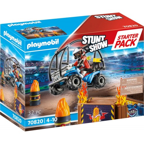 Playmobil Stuntshow Starter Pack Ακροβατικά με γουρούνα (70820)