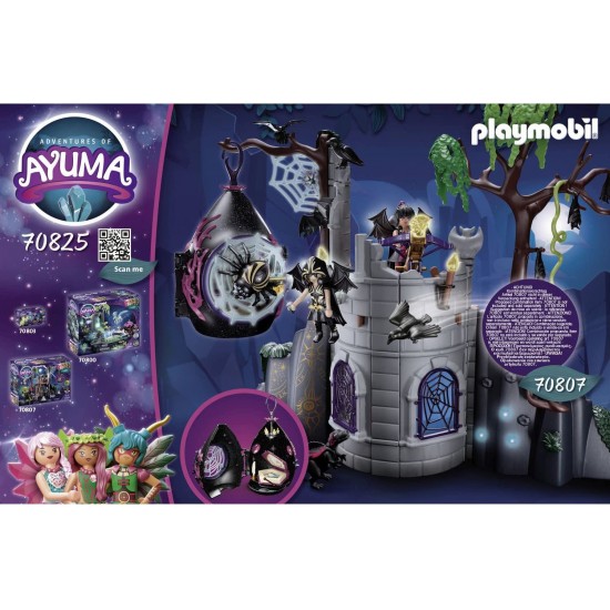 Playmobil Ayuma Νυχτεριδόσπιτο των Bad Fairies (70825)