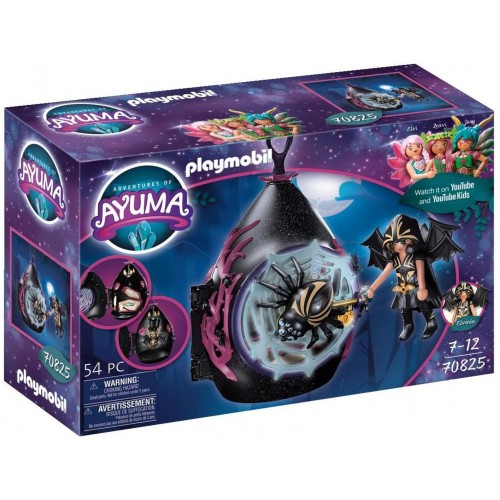 Playmobil Ayuma Νυχτεριδόσπιτο των Bad Fairies (70825)