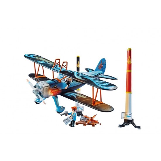 Playmobil Air Stunt Show- Phoenix Biplane (70831)