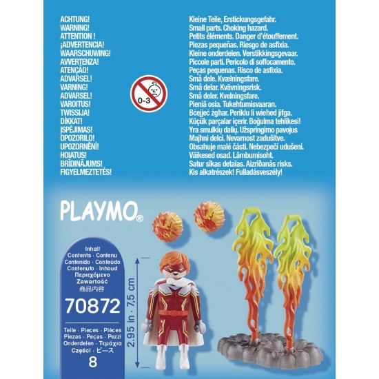 Playmobil City Life Σούπερ Ήρωας (70872)