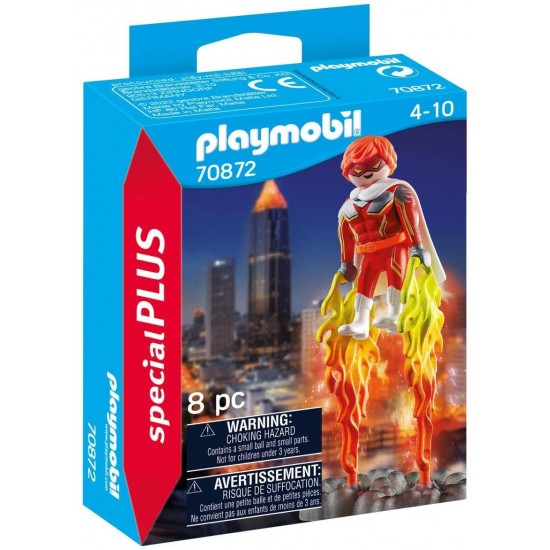 Playmobil City Life Σούπερ Ήρωας (70872)