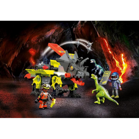 Playmobil Dino Rise Ρομπότ-Δεινόσαυρος και πολεμιστές (70928)