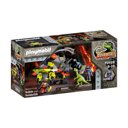 Playmobil Dino Rise Ρομπότ-Δεινόσαυρος και πολεμιστές (70928)