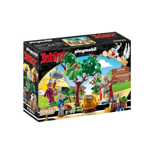Playmobil Asterix Πανοραμίξ και μαρμίτα με μαγικό ζωμό (70933)