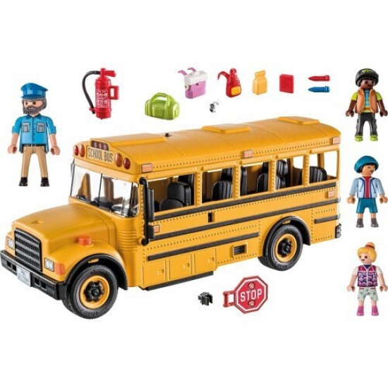 Playmobil City Life Σχολικό Λεωφορείο με Μαθητές (70983)