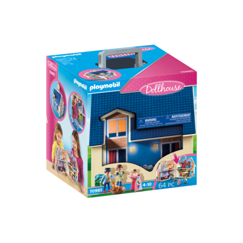 Playmobil Dollhouse Μοντέρνο Κουκλόσπιτο-βαλιτσάκι (70985)