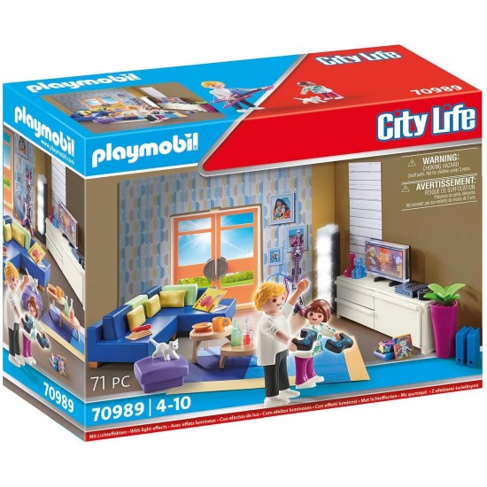Playmobil City Life Μοντέρνο καθιστικό (70989)