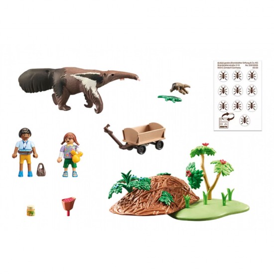 Playmobil Wiltopia - Παιδιά φροντιστές ζώων με μυρμηγκοφάγο (71012)