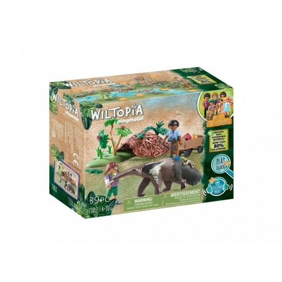 Playmobil Wiltopia - Παιδιά φροντιστές ζώων με μυρμηγκοφάγο (71012)