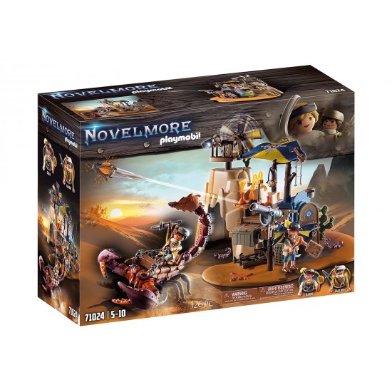 Playmobil Novelmore Sal'ahari Sands - Μυστική βάση με γιγάντιο σκορπιό για 5-10 ετών (71024)