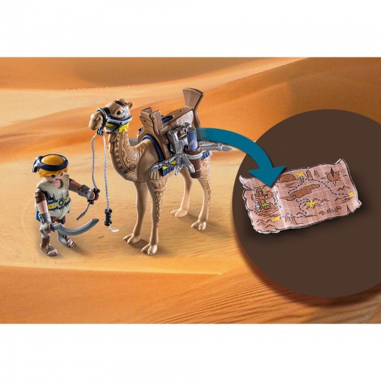 Playmobil Novelmore Sal’ahari Sands, Arwynn Με Καμήλα Και Σκελετός Πολεμιστής (71028)