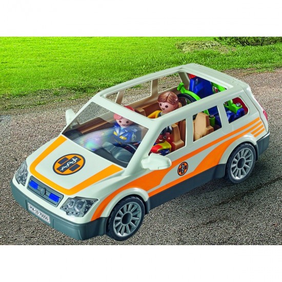 Playmobil City Life- Όχημα Πρώτων Βοηθειών με διασώστες (71037)