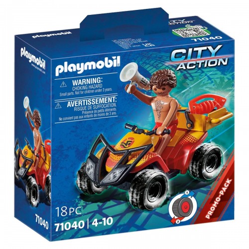 Playmobil City Action- Ναυαγοσώστης με γουρούνα 4x4 (71040)