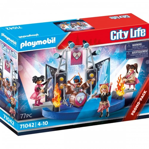 Playmobil City Life- Μουσικό συγκρότημα (71042)