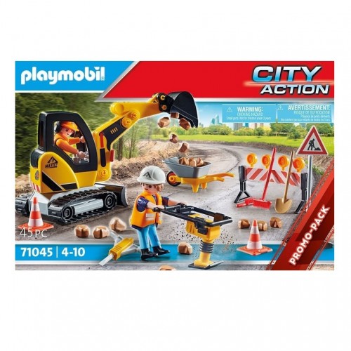 Playmobil City Action- Εργασίες οδοποιίας (71045)
