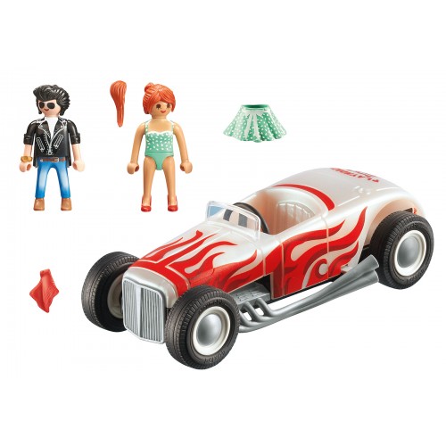Playmobil City Life- Starter Pack Ζευγάρι με vintage αυτοκίνητο (71078)