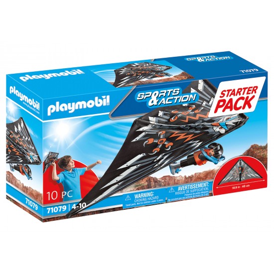 Playmobil Sports & Action- Starter Pack Πτήση με ανεμόπτερο (71079)