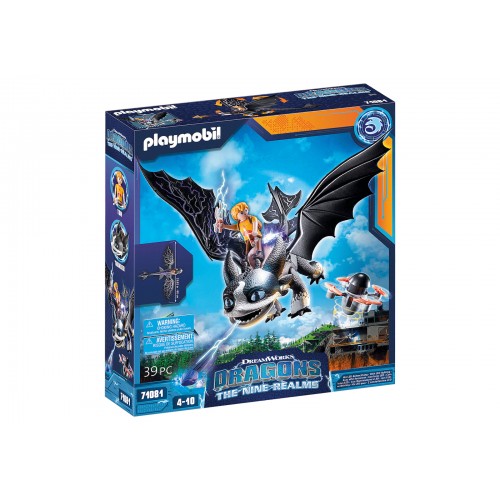 Playmobil Dreamworks Dragons: The Nine Realms - Thunder & Tom (71081)