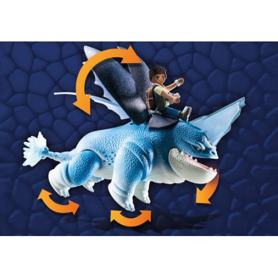 Playmobil Dreamworks Dragons: The Nine Realms - Plowhorn & Dangelo (71082)