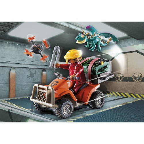 Playmobil Dreamworks Dragons: The Nine Realms - Icaris Quad with Phil (71085)