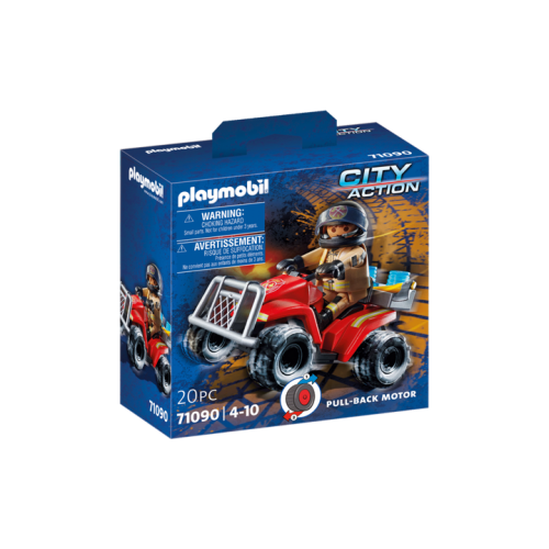 Playmobil City Action Fire Rescue Quad (71090)