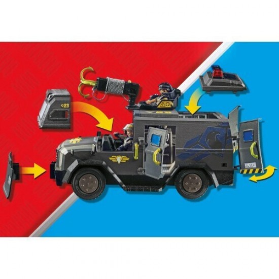 Playmobil City Action Θωρακισμένο Όχημα Ειδικών Δυνάμεων (71144)