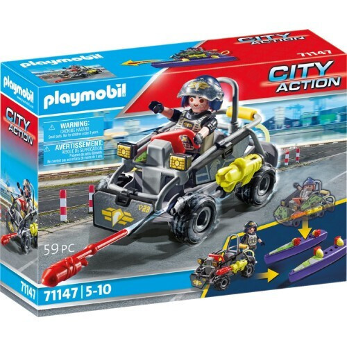 Playmobil City Action Αμφίβιο Όχημα Ειδικών Δυνάμεων (71147)