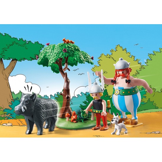 Playmobil Asterix  Kυνήγι Αγριογούρουνου (71160)