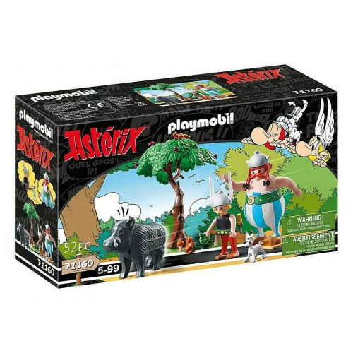 Playmobil Asterix  Kυνήγι Αγριογούρουνου (71160)