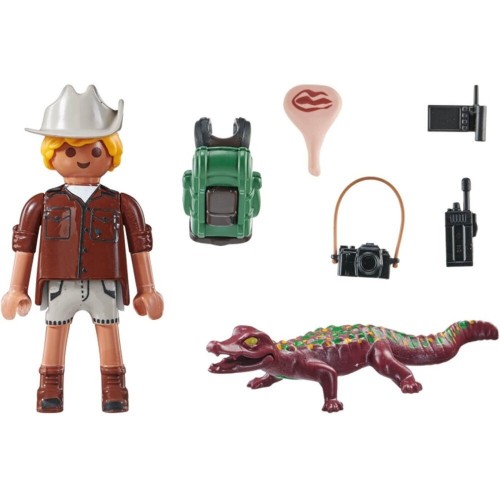Playmobil Special Plus Εξερευνητής Αλιγάτορα (71168)