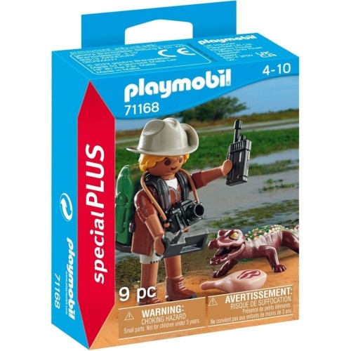 Playmobil Special Plus Εξερευνητής Αλιγάτορα (71168)