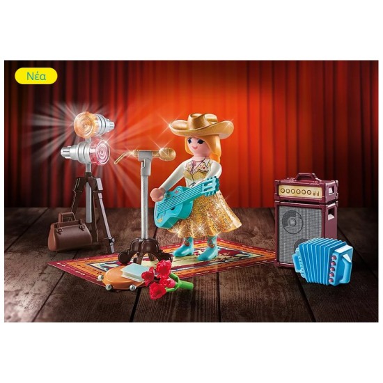 Playmobil Family Fun- Gift Set Τραγουδίστρια country μουσικής (71184)