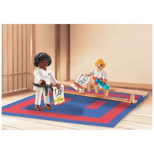 Playmobil Family Fun- Gift Set Μάθημα Καράτε (71186)