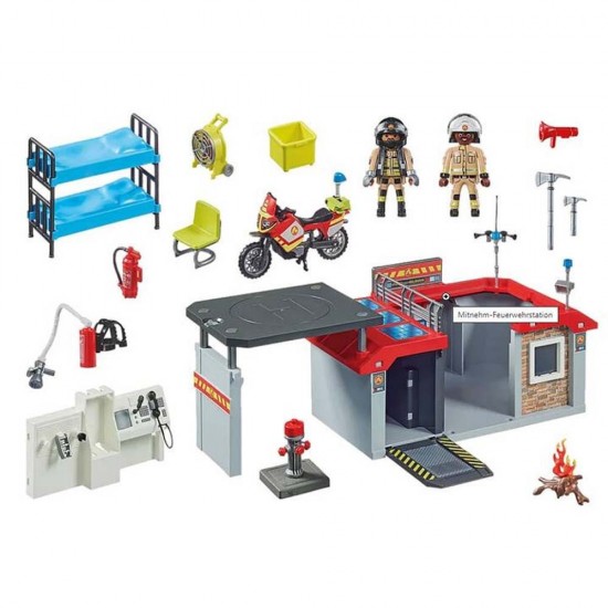 Playmobil City Action- Πυροσβεστικός σταθμός (71193)